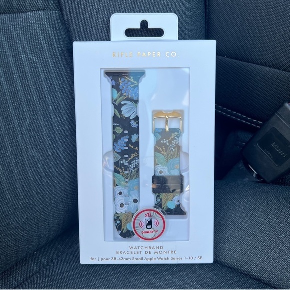 Other - Case-Mate Rifle Paper Co Apple Watchband 38-  42mm - Garden Party Blue